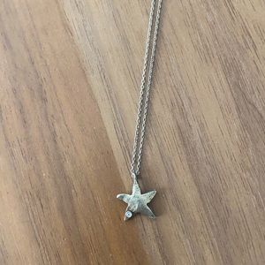 Gold filled starfish necklace